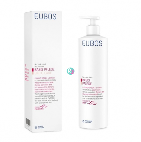 Eubos Red Liquid Washing Emulsion Basic Care 400ml